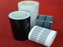 Antistatic polyimide label